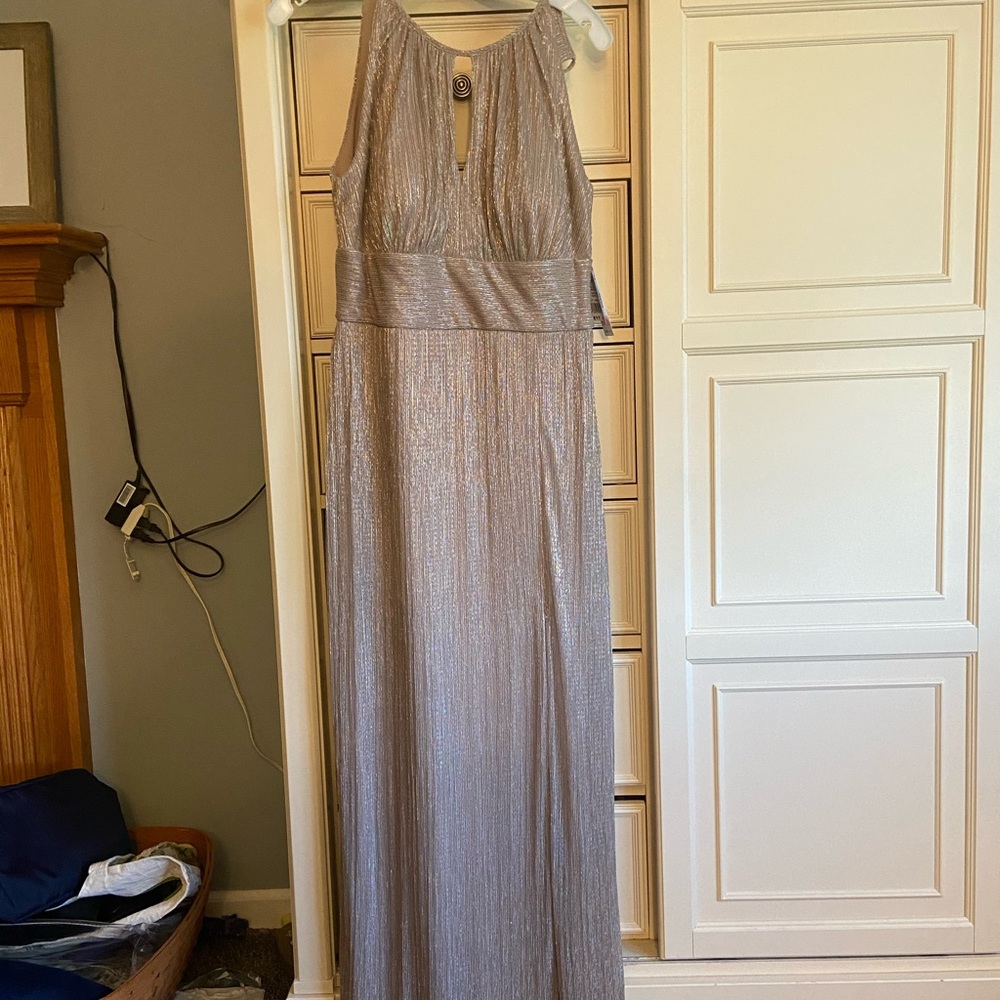 David’s bridal brand new gold gown